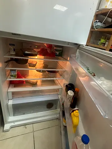 LG Top Freezer Refrigerator - Good Condition, 650 AED