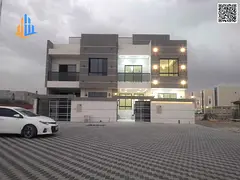 Luxury villa for sale in Ajman | 5 master bedrooms | Near Al Helio 1 Street | High-end finishes | Pr