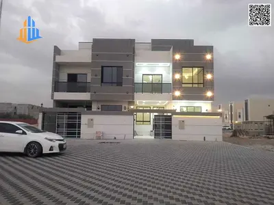 Luxury villa for sale in Ajman | 5 master bedrooms | Near Al Helio 1 Street | High-end finishes | P