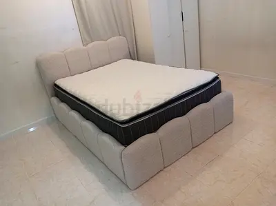 Upholstered Double Bed Frame Custom Made