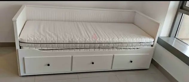 Ikea Day bed with two mettreses available in perfect condition