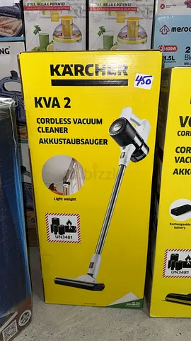 Kärcher KVA 2 Cordless Vacuum Cleaner - Light Weight, Used