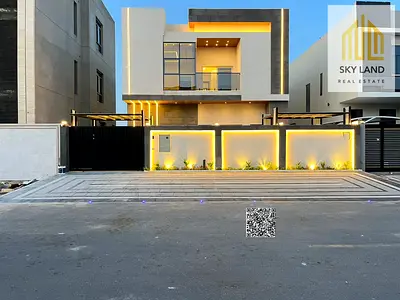 Includes registration and ownership fees. 4-bedroom villa for sale in Al-Haliyo 2 - two floors and a complete area.