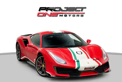 2019 FERRARI 488 PISTA PILOTI WITH 7 YEARS WARRANTY