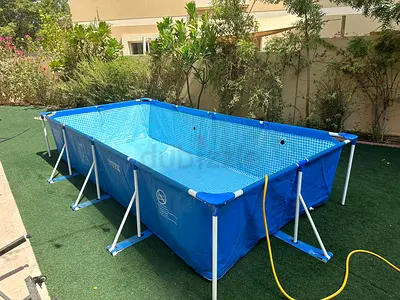 Large Rectangular Family Pool