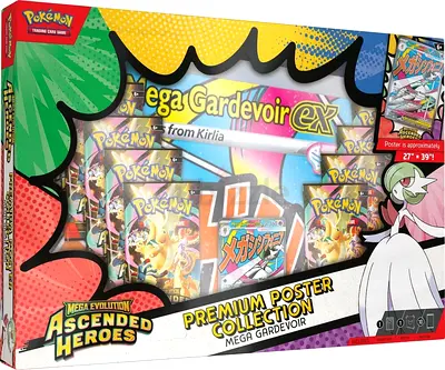 Pokémon Ascended Heroes Gardevoir Poster Collection