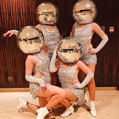 Disco Ball Dancers for Events in Dubai!