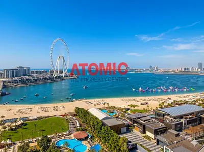 Full Sea & Dubai Eye View | Middle Floor | Furnished