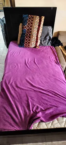 Single Bed with Mattress