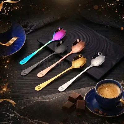 Heart Shape Spoon Set
