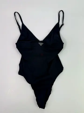 AUTHENTIC PRADA LOGO SWIMSUIT (SIZE S /UK8)
