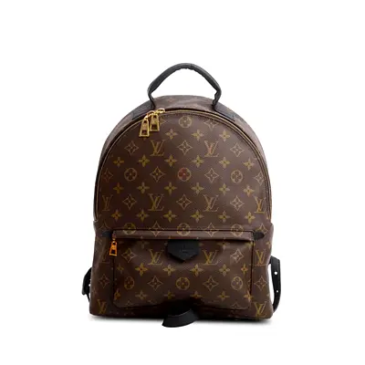 Authentic Louis Vuitton 2020 Monogram Palm Springs Backpack MM