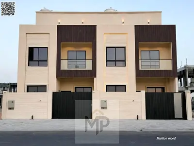 Townhouse for sale at ajman| al helio 2 area| 4 master rooms,majlis,hall, maid room, roof | freehold| 0 registration fees.