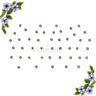 Shimmer Stone Bindis – Multicolour Pack