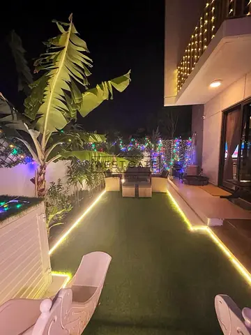 فيلا مفروشة من 3 غرف نوم | جونيبر داماك هيلز 2 | تراس مطل على الحديقة