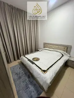 One bedroom and living room + 2 bathrooms + American-style kitchen Fully furnished (new and tidy fur