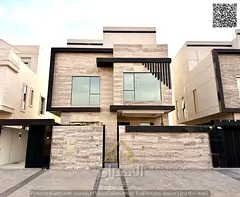 With only a 10% down payment | Own a luxury villa in Al Yasmin, Ajman | 6 master bedrooms with a poo