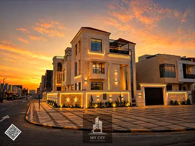✨ Luxury Classic Villa for Sale in Al Helio – Ajman ✨ A stunning classic-style villa designed for luxury living and smart investment
