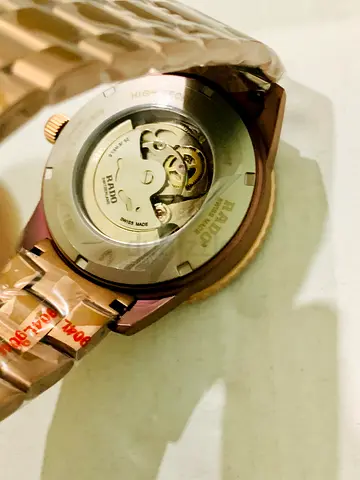 Rado captain Cook automatic mens Master Copy watch - stainless steel, visible movement
