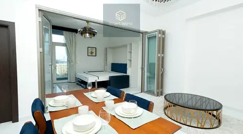 STUNNING /FULLY FURNISHED 1BR / SWIMMING POOL VIEW / HIGH FLOOR