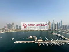 High Floor 2 BR | Full Marina View | Private Beach