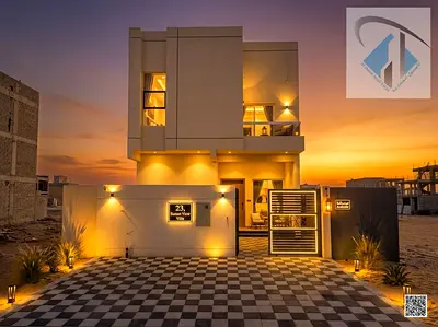 Townhouse for sale in Al Helio 2. Registration and ownership fees included. Next to mosque, prime location near Sheikh Mohammed Bin Zayed Rd. Freehold