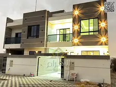 With only a 10% down payment | Own a luxury villa in Al Helio 1, Ajman | 5 master bedrooms | Competi