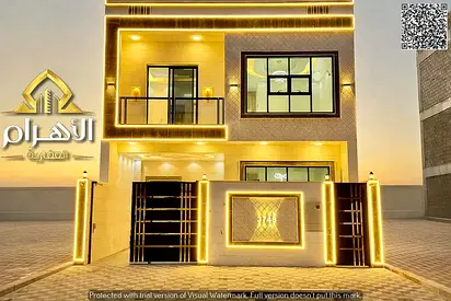 فرصة سكنية واستثمارية | تملك فيلا فاخرة بالحليو 2عجمان | 5 غرف نوم وروف | بسعر تنافسي