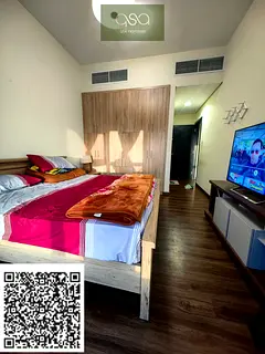 Full Furnished two Bedroom with Living Area | Private Parking for Rent in Lilies Tower