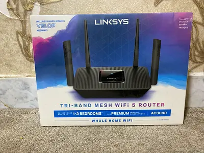 Linksys MR9000 AC3000 Mesh WiFi Router – Brand New Sealed – 2-Year Warranty – 550 AED