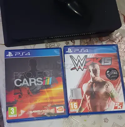 Project CARS + WWE 2K15 PS4 - 2 Game Bundle