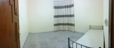 A room is available for a single female with a small family.