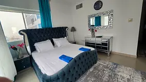 Master bed room with attached washroom