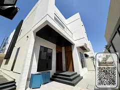 A luxurious, fully furnished villa for annual rent in Al Bahia, featuring high-end finishes, spaciou