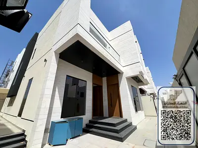 A luxurious, fully furnished villa for annual rent in Al Bahia, featuring high-end finishes, spacious layouts, 5 bedrooms, covered parking, VIP furnis