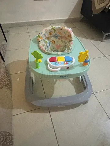 Baby walker with activity tray - good condition