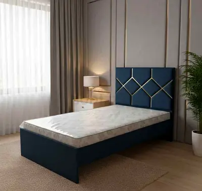 Single Bed Frame with mattress