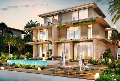 Stand Alone Villa 8 Bed + Maid | Beach Front Villas | Island Living Life Style | Amazing Sea View V