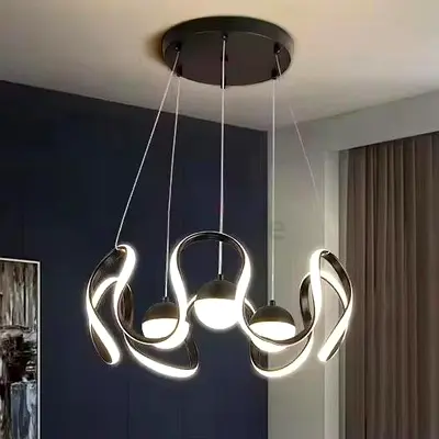 Modern LED Ring Chandelier Light | Luxury Ceiling Light | Home Decor