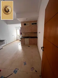 Studio apartment for rent in Ajman, Al Naimiya 2, on Kuwait Main Street. Flexible pay