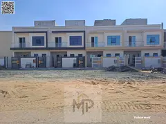 Townhouse(on a main road)|large front setback of 20 meters|ajman|al helio2|5 master rooms, majlis, h