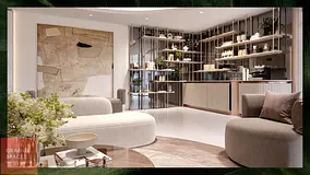 Furnished Studio | Cybele by Wadan | Balcony &amp; Pool Access