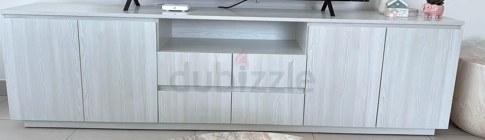 Pine Wood TV Cabinet
