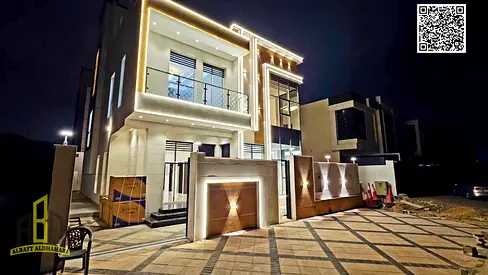 Villa for sale on a street and alley, turnkey delivery, including registration fees, water, electricity, air conditioning, and facing a park. Freehold