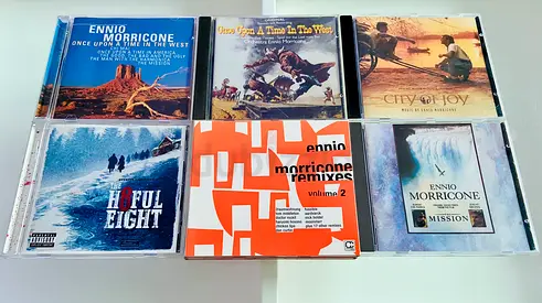 6 Ennio Morricone Music CD’s