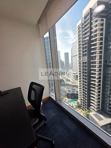 Furnished Office | The Binary | Burj & Canal View