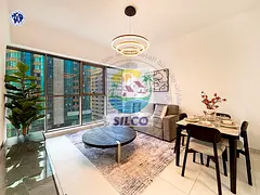 Furnished 1-Bedroom with balcony, partial sea view