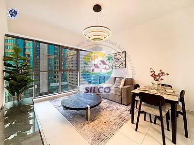 Furnished 1-Bedroom with balcony, partial sea view