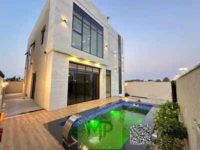 فيلا فاخرة مع مسبح خاص - موقع متميز بجوار منطقة الخدمات في عجمان. رسوم التسجيل متضمنة.