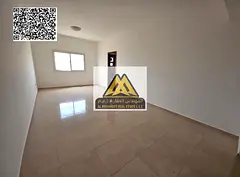 A very spacious studio for annual rent in Al Jurf – Ajman, featuring central air conditioning and 